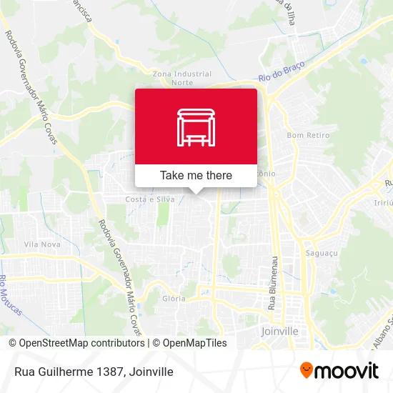 Rua Guilherme 1387 map