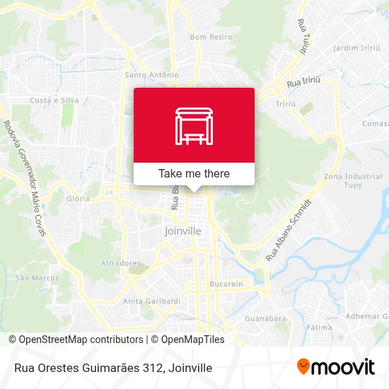 Rua Orestes Guimarães 312 map