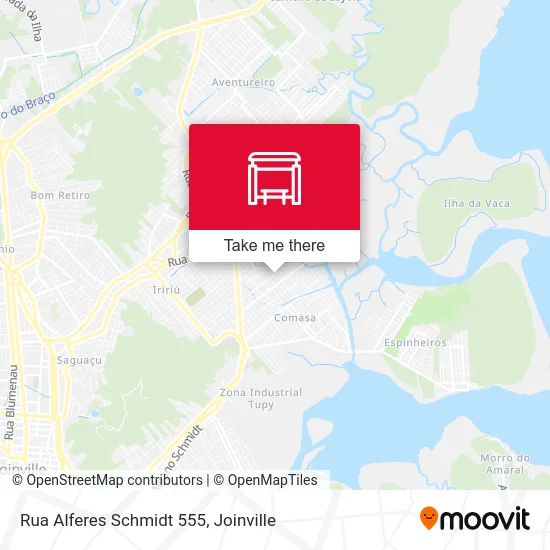 Rua Alferes Schmidt 555 map