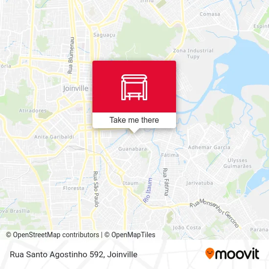 Rua Santo Agostinho 592 map