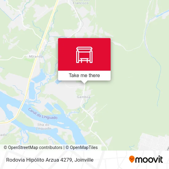Rodovia Hipólito Arzua 4279 map