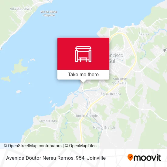 Avenida Doutor Nereu Ramos, 954 map