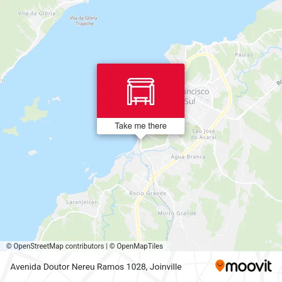 Avenida Doutor Nereu Ramos 1028 map