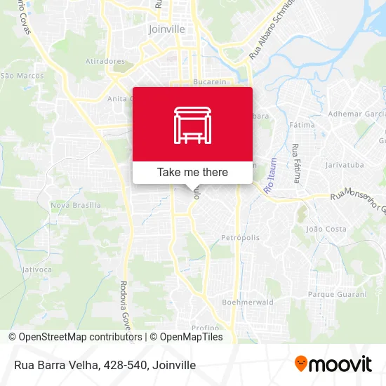 Rua Barra Velha, 428-540 map