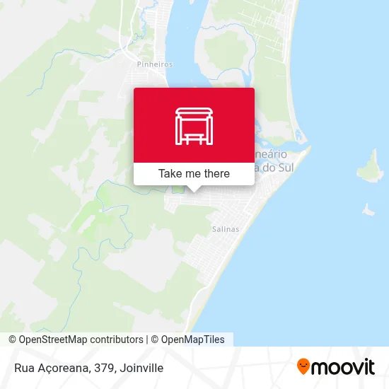 Rua Açoreana, 379 map