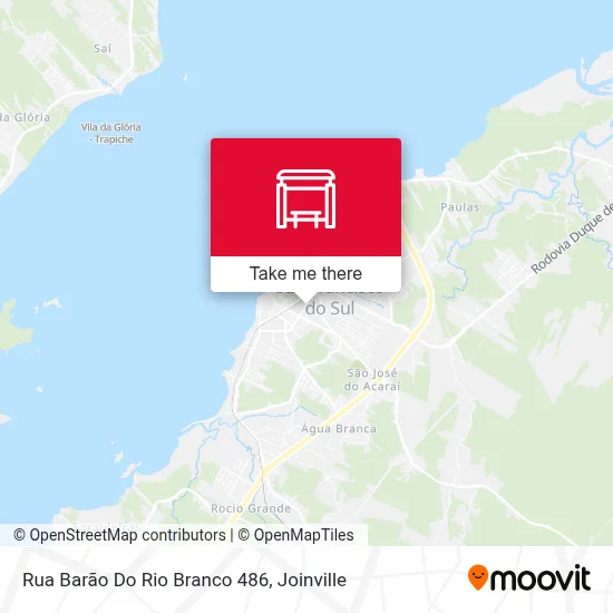 Rua Barão Do Rio Branco 486 map