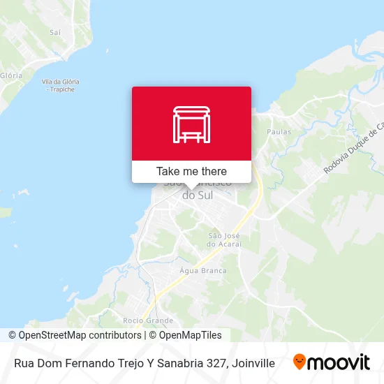 Rua Dom Fernando Trejo Y Sanabria 327 map