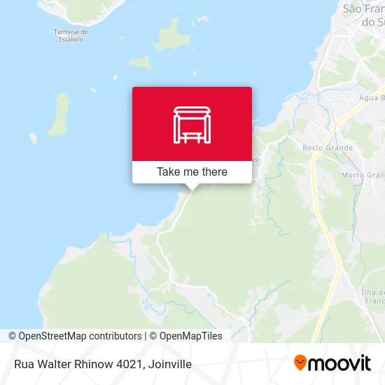 Rua Walter Rhinow 4021 map