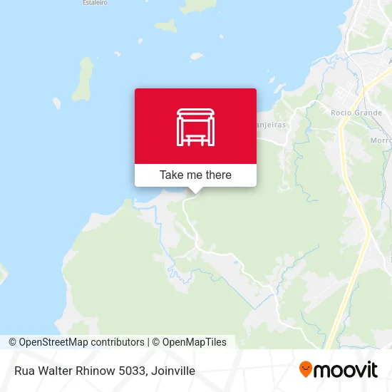 Rua Walter Rhinow 5033 map