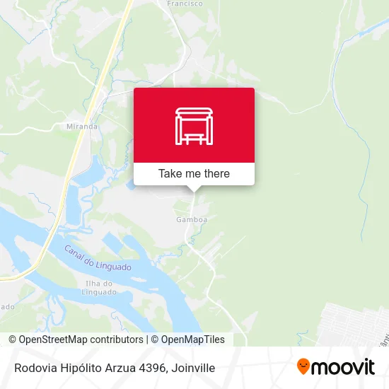 Rodovia Hipólito Arzua 4396 map