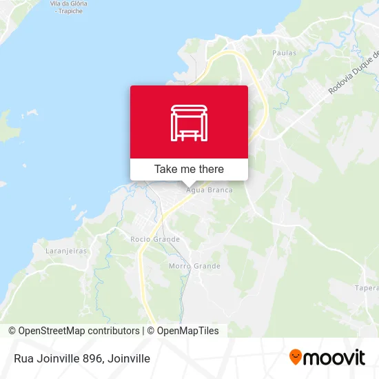 Rua Joinville 896 map