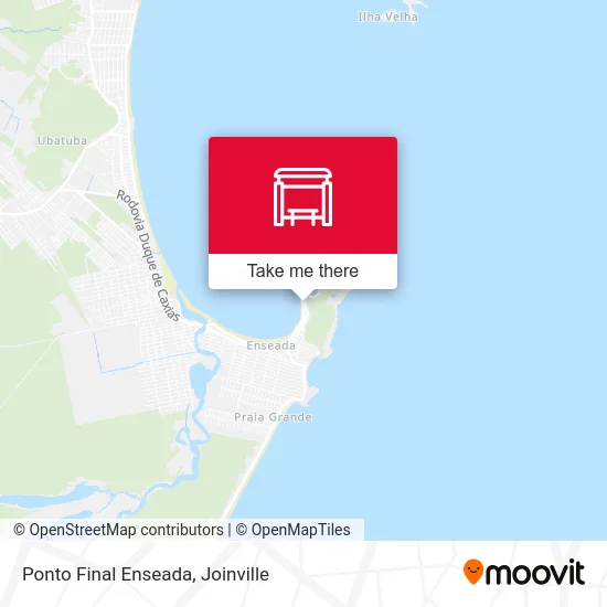 Ponto Final Enseada map