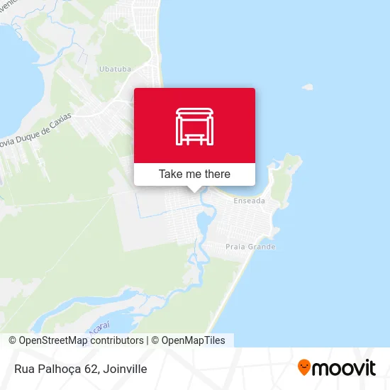 Rua Palhoça 62 map