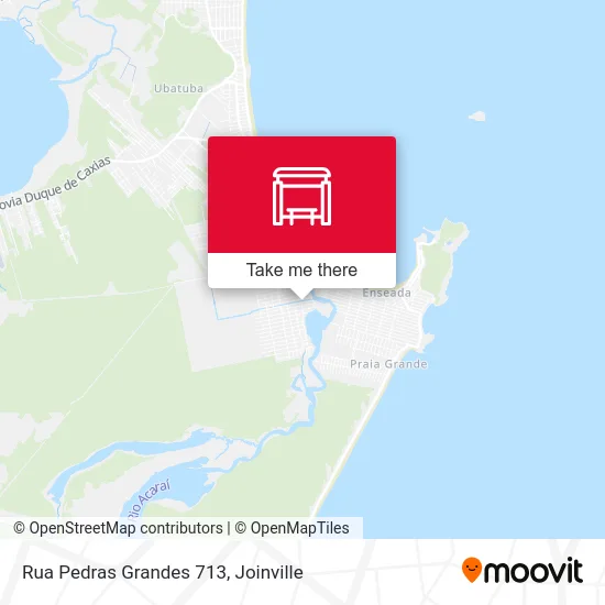 Rua Pedras Grandes 713 map