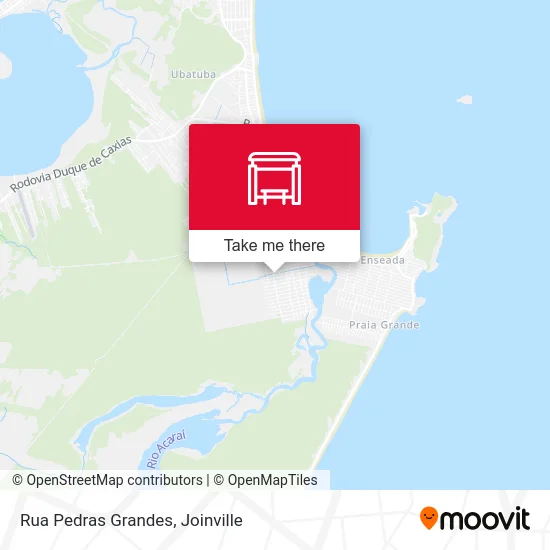 Rua Pedras Grandes map