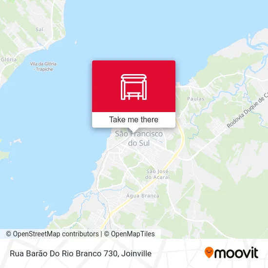 Rua Barão Do Rio Branco 730 map