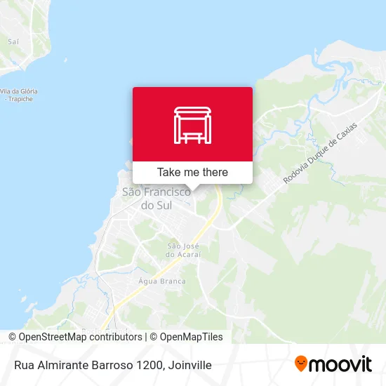 Rua Almirante Barroso 1200 map