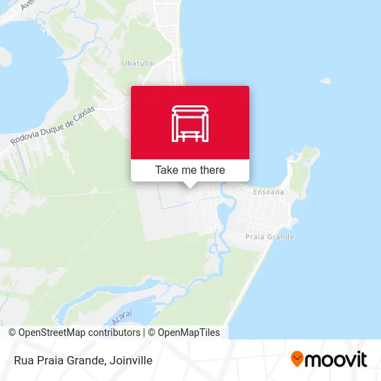 Rua Praia Grande map
