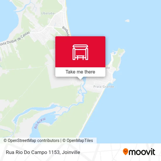 Rua Rio Do Campo 1153 map