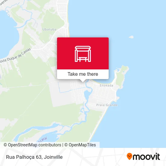 Rua Palhoça 63 map
