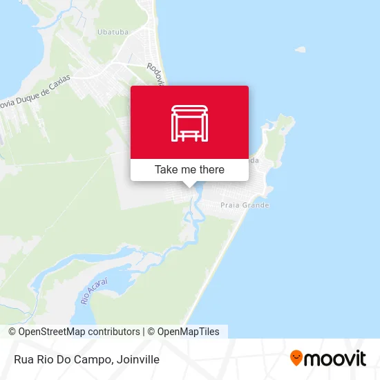 Rua Rio Do Campo map