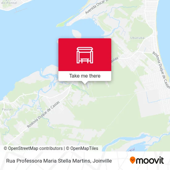 Rua Professora Maria Stella Martins map
