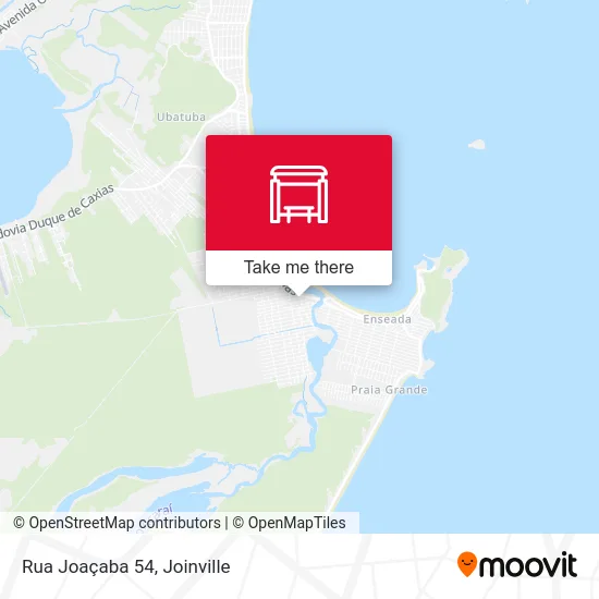 Rua Joaçaba 54 map