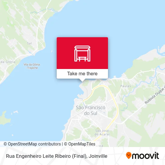 Rua Engenheiro Leite Ribeiro (Final) map