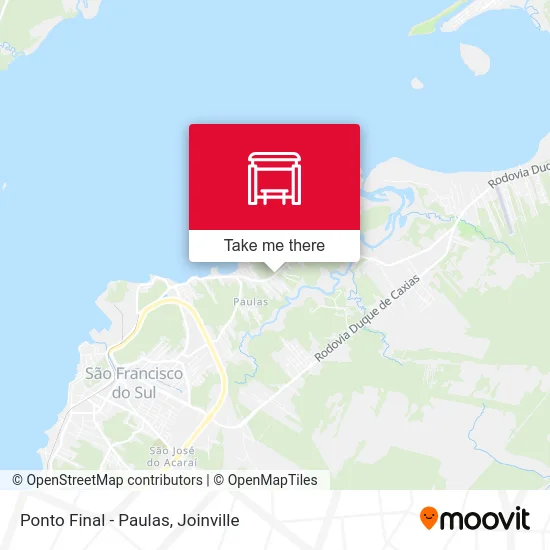 Ponto Final - Paulas map