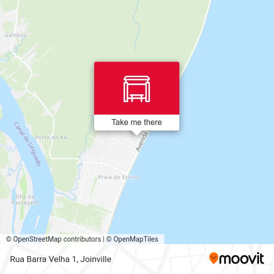 Rua Barra Velha 1 map