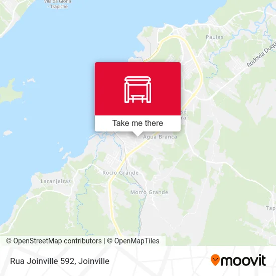 Rua Joinville 592 map