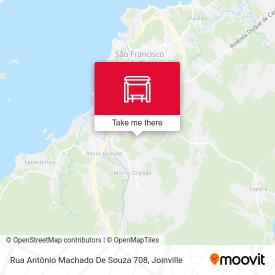 Rua Antônio Machado De Souza 708 map
