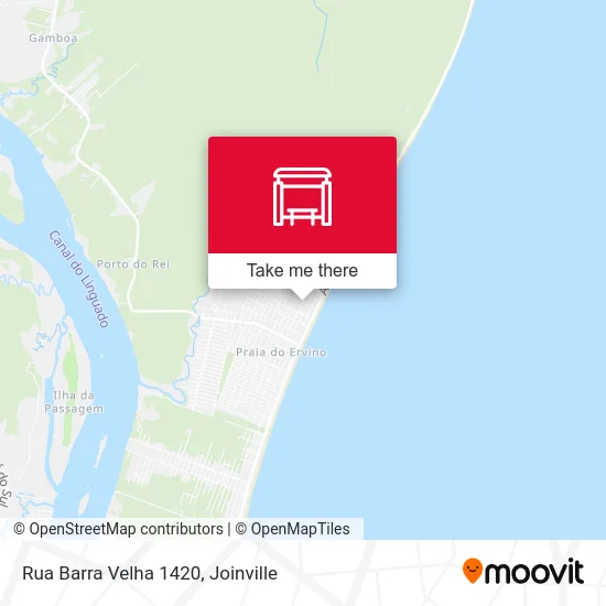 Rua Barra Velha 1420 map