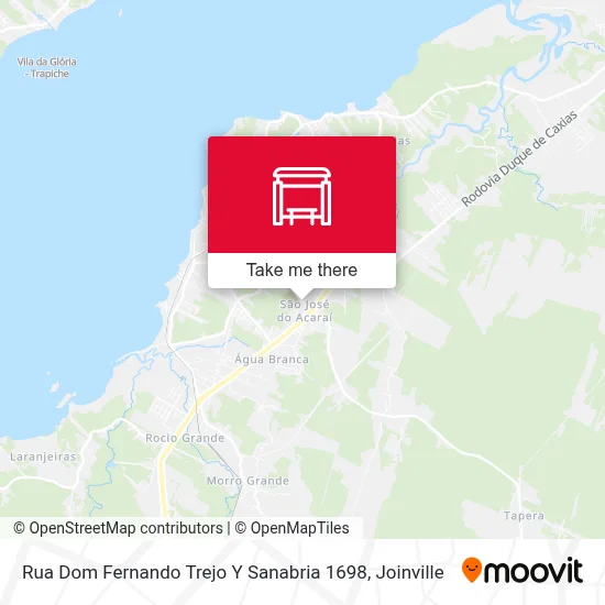 Rua Dom Fernando Trejo Y Sanabria 1698 map