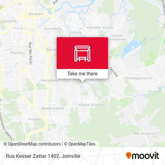Rua Kesser Zattar 1402 map