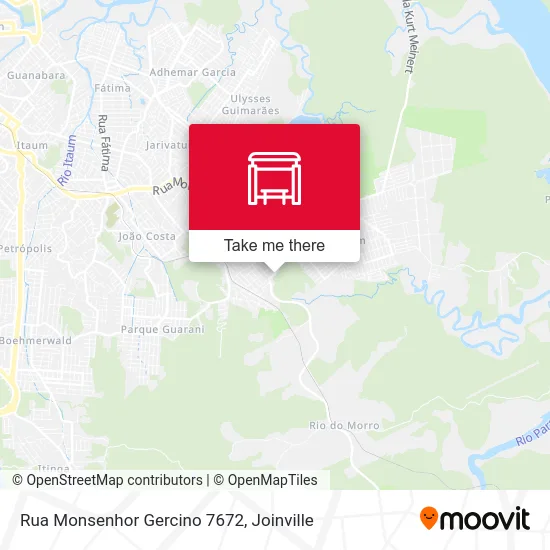 Rua Monsenhor Gercino 7672 map