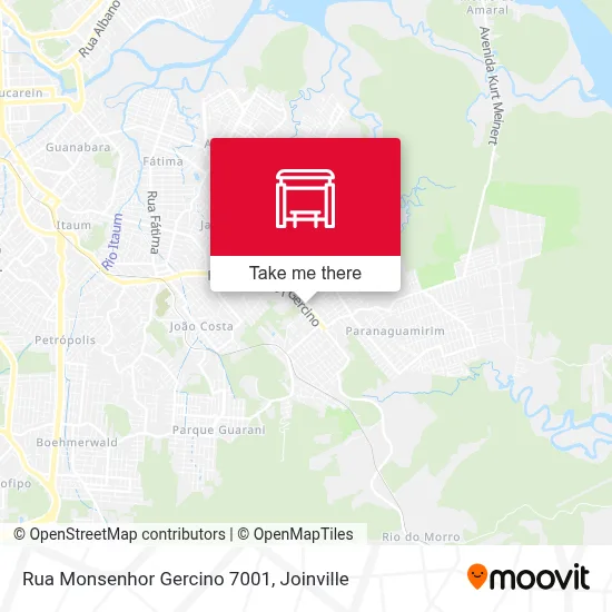 Rua Monsenhor Gercino 7001 map