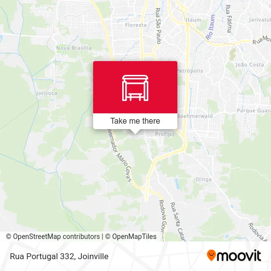 Rua Portugal 332 map