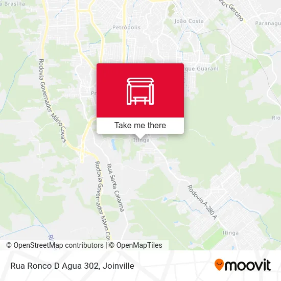 Rua Ronco D Agua 302 map