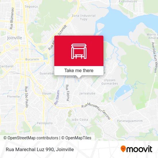 Rua Marechal Luz 990 map