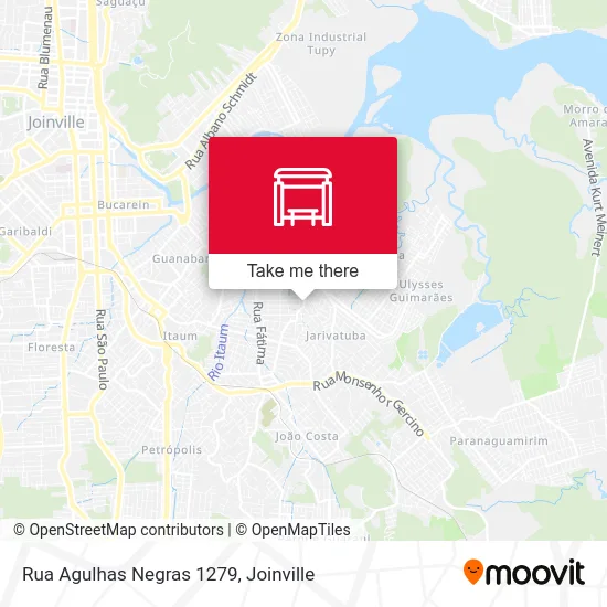 Rua Agulhas Negras 1279 map