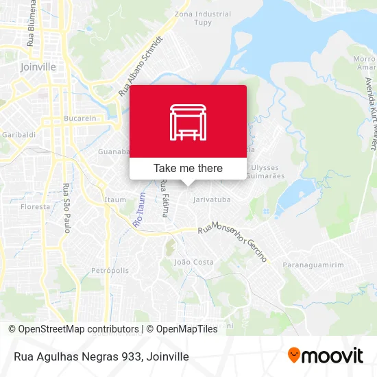 Rua Agulhas Negras 933 map