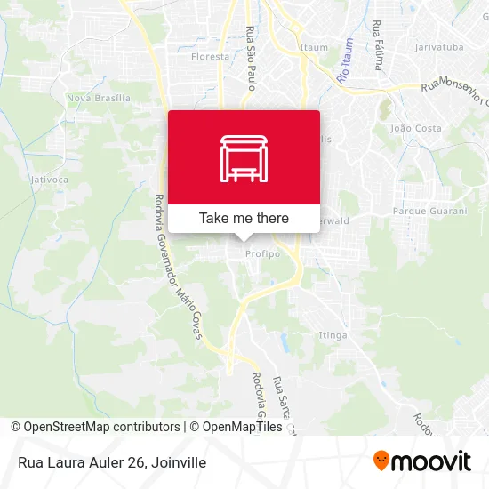 Rua Laura Auler 26 map