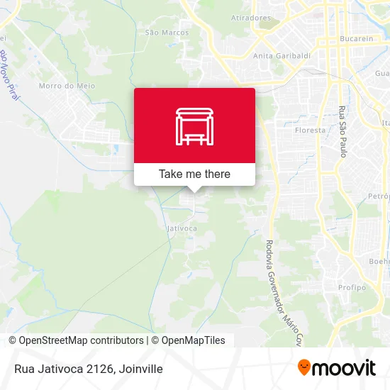 Rua Jativoca 2126 map