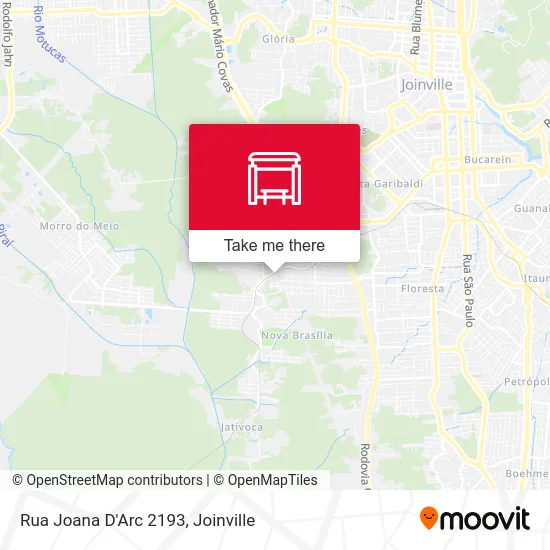 Rua Joana D'Arc 2193 map