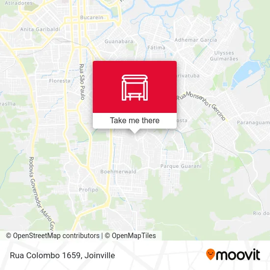 Rua Colombo 1659 map