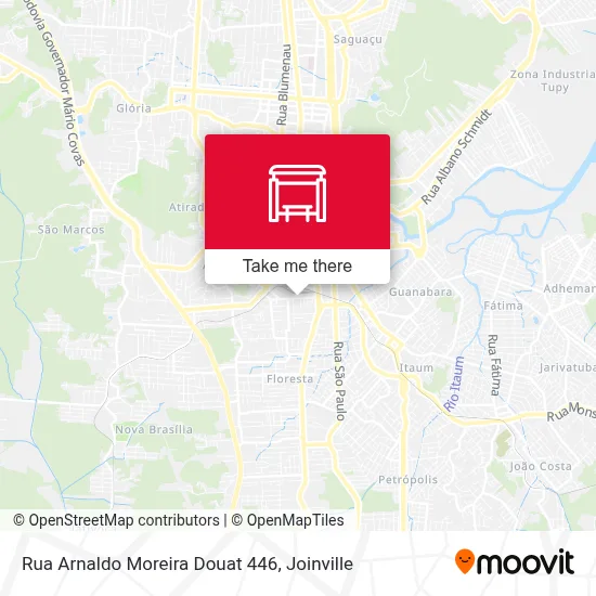 Rua Arnaldo Moreira Douat 446 map