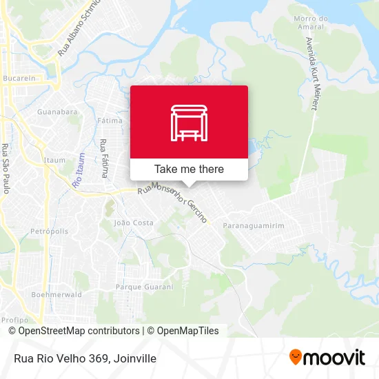 Rua Rio Velho 369 map