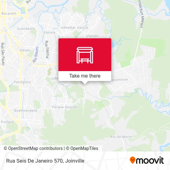 Rua Seis De Janeiro 570 map