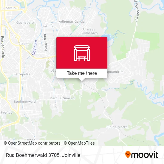 Rua Boehmerwald 3705 map